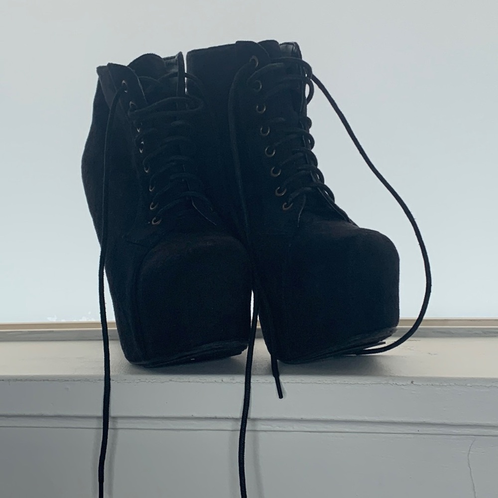 🖤Black Platform booties 🖤